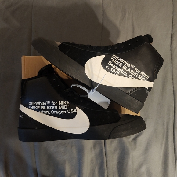 COPY - Off-White nike Blazer High Grim Reapers Size 13 - Picture 4 of 10